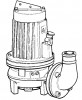 .Schmutz- und Abwassertauchmotorpumpen mit selbstreinigendem Laufrad GLS