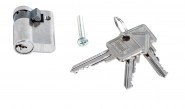 KSB Zub Profilhalbzylinderschloss inkl. 3 Schlüssel 