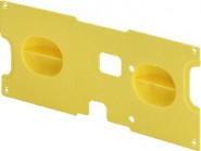Viega Abdeckung 8310.46 in 230x100mm Kunststoff gelb 
