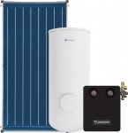 Junkers Solar-Systempaket JUPA FCC25 3 FCC-2S,SK300-5 F,AGS10 MS100-2,Aufdach 