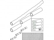 Grundfos Kabelverbinder Schrumpfmuffe für 3 x 1,5mm² bis 6mm² KM96021473 