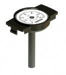 Simplex Thermometer-Nachrüsts. f. Knebelgriff Kunststoff 