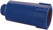 Simplex Baustopfen m. Kunststoff-Gewinde G1/2a Kunststoff blau 