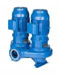 Lowara Inline-Pumpe LNTEH 80-160/150/P25VCC4 