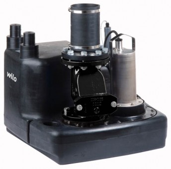 Wilo Abwasser-Hebeanlage DrainLift M 1/8,DN80,3x400V,1.3kW 